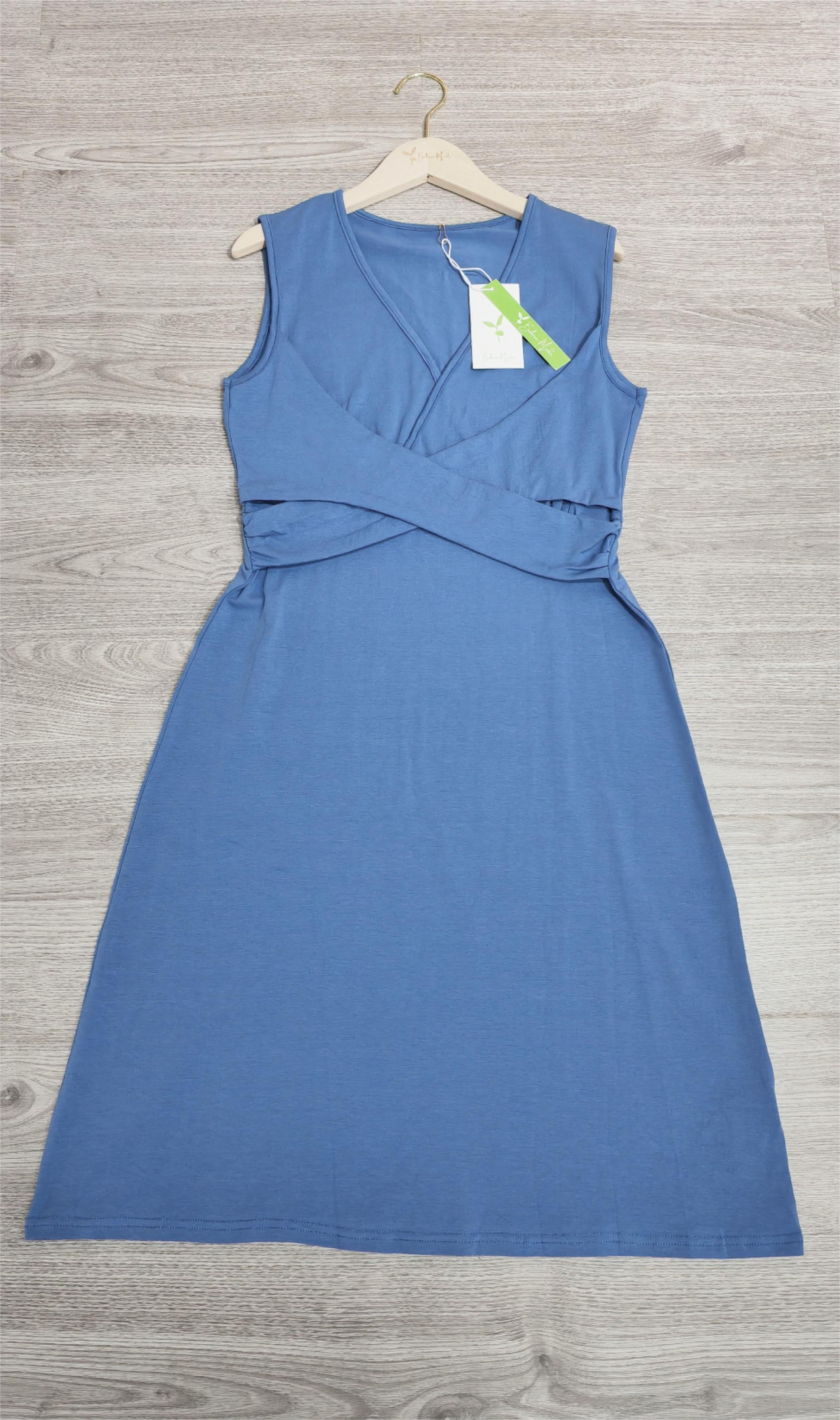 Hiran Premium Midi Sheath Dress with Laced Wrap Crossing Statement Occasion Edit