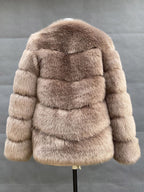 Faux Fur Short Coat Winter Eco-friendly Fur Jacket For Women 2026