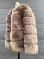 Faux Fur Short Coat Winter Eco-friendly Fur Jacket For Women 2026