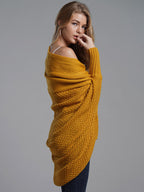 Women's Sweater Batwing Sleeves Open Front Cardigans For Fall Winter