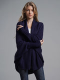 Women's Sweater Batwing Sleeves Open Front Cardigans For Fall Winter