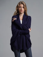 Women's Sweater Batwing Sleeves Open Front Cardigans For Fall Winter