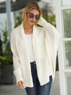 Women's Sweater Batwing Sleeves Open Front Cardigans For Fall Winter