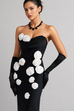 Arlo Flower Bandage Maxi Dress