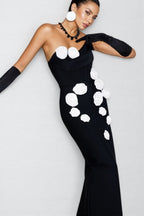Arlo Flower Bandage Maxi Dress