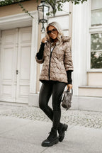 | Warm winter coat