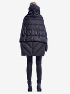 Women's Down Jacket Irregular Duck Down