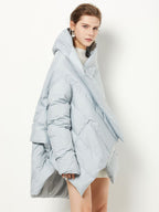 Women's Down Jacket Irregular Duck Down