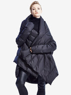 Women's Down Jacket Irregular Duck Down