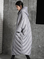 Down Jacket For Women Chic Polyester