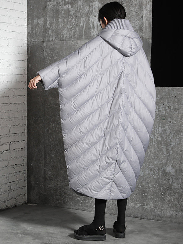 Down Jacket For Women Chic Polyester