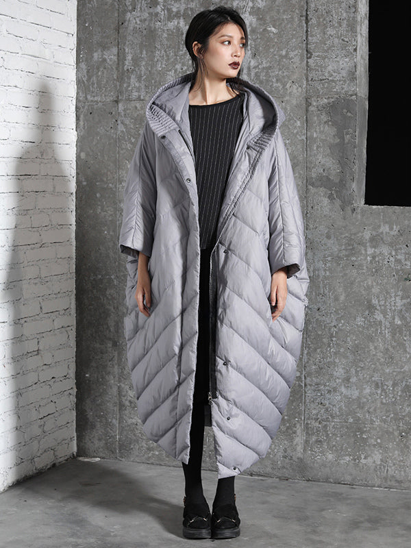 Down Jacket For Women Chic Polyester