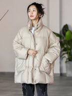 Women's Down Jacket Chic Polyester