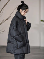 Women's Down Jacket Chic Polyester