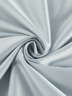 Gray Satin Skirt with Slit High Waisted Solid Color Summer A-line Long Skirt For Women 2026