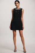 Lucysa Sleeveless Diamond Mini Dress