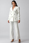 Enrild Diamond Feather Suit Set