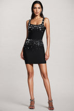 Bryonls Sleeveless Bandage Mini Dress