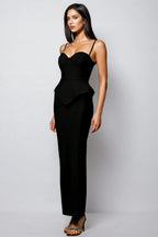 Olapa Sleeveless Bandage Maxi Dress
