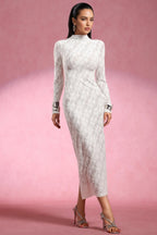 Riala Long Sleeves Lace Maxi Dress