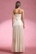 Eyola Sleeveless Sequin Maxi Dress