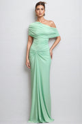Vira Sleeveless Folds Maxi Dress