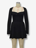 Sexy Mini Dress Long Sleeve A-Line Dress For Women 2026