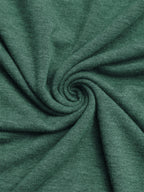 Dropped Shoulder T-shirt In Green Summer Top For Women 2026
