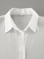 See-through Long Sleeve Shirt Sun Protection Top For Women 2026