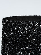 Sequin Strapless Mini Dress With Puff Skirt 2026
