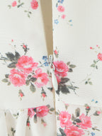 Off Shoulder Floral Mini Dress With Bow Detail For Summer 2026