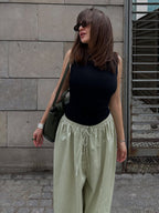 Balloon Pants With Elastic Waist Design For Women 2026