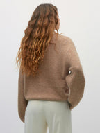 Crewneck Knit Basic Pullover Cardigan For Women 2026