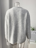 Crewneck Knit Basic Pullover Cardigan For Women 2026