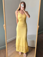 Knit 3-piece Co-ord Set Maxi Dress And Long Cardigan And Slip Dress For Women 2026