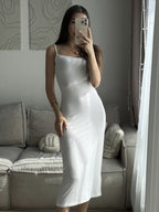 Knit 3-piece Co-ord Set Maxi Dress And Long Cardigan And Slip Dress For Women 2026
