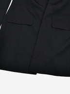 Modern Structured Button Up Slim Blazer Mini Dress For Women 2026