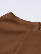 Minimalist Long Sleeve Mini Bodycon Dress For Women 2026