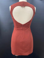 Deep V Neck Bodycon Mini Dress With Geometric Straps For Women 2026