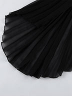 Strapless Summer Mini Dress With Asymmetric Pleated Drape For Women 2026