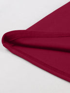 Side Bow Knot Crew Neck Short Sleeve A Line Swing Dress For Women 2026