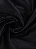 Black Bodycon Women's Mini Dress - Off Shoulder White Bow Back With Train - Sexy Strapless Summer Birthday Party Gown 2026