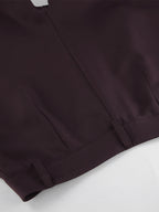 Deep Brown Peplum Blazer Suit For Women - Chic Pleated Waist Slim Fit Wide Leg Pants Set - Spring Office Lady Outfit 2026