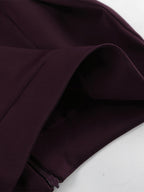 Back Slit Women Maxi Skirt - Elegant High Waist Straight Column - Quiet Luxury Office Wear 2026