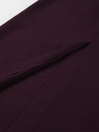 Back Slit Women Maxi Skirt - Elegant High Waist Straight Column - Quiet Luxury Office Wear 2026