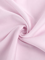 Baby Pink Women Maxi Dress - Elegant Ruffle V-Neck Tie Front Slip - Coquette Aesthetic Summer Vacation Beach Dress 2026