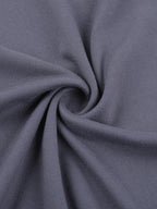 Grey Cowl Neck Women Maxi Dress - Elegant Backless Slim Bodycon - Minimalist Evening Gala 2026