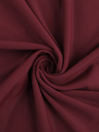 Burgundy One Shoulder Women's Maxi Gown - Elegant Ruched Bodycon Long Dress - Old Money Aesthetic Evening Party Wear 2026