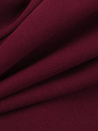 3D Rose Petal Hem Burgundy Women Mini Dress - Romantic Bodycon Dress With Scarf - Coquette Aesthetic Summer Party Outfit 2026