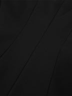 Vintage Peplum Blazer For Women - Puff Sleeve Stand Collar Slim Fit Jacket - Chic Spring Party Outerwear 2026